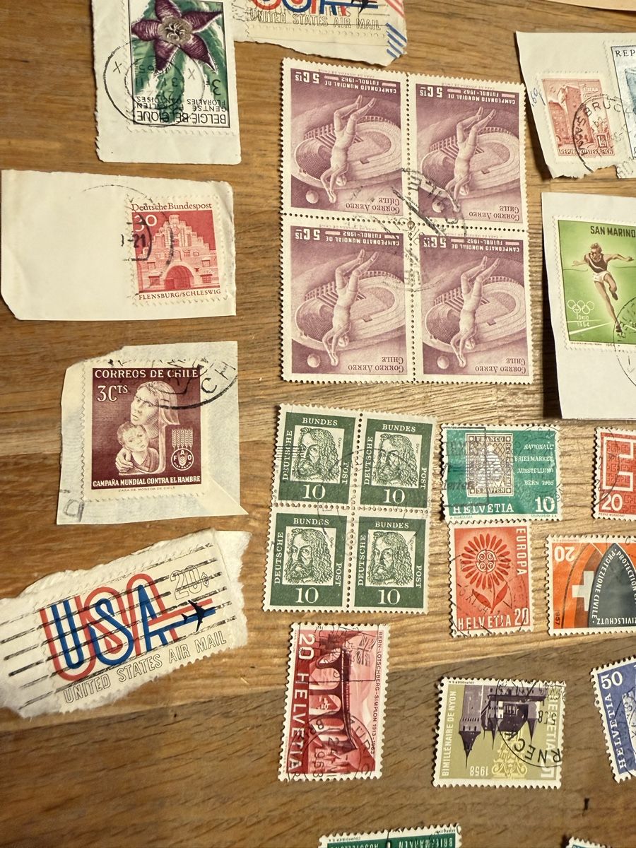 Alle Briefmarken: Briefmarken Konvolut Briefmarken Sammlung – Gebraucht aus Goldach von Donpancho 8