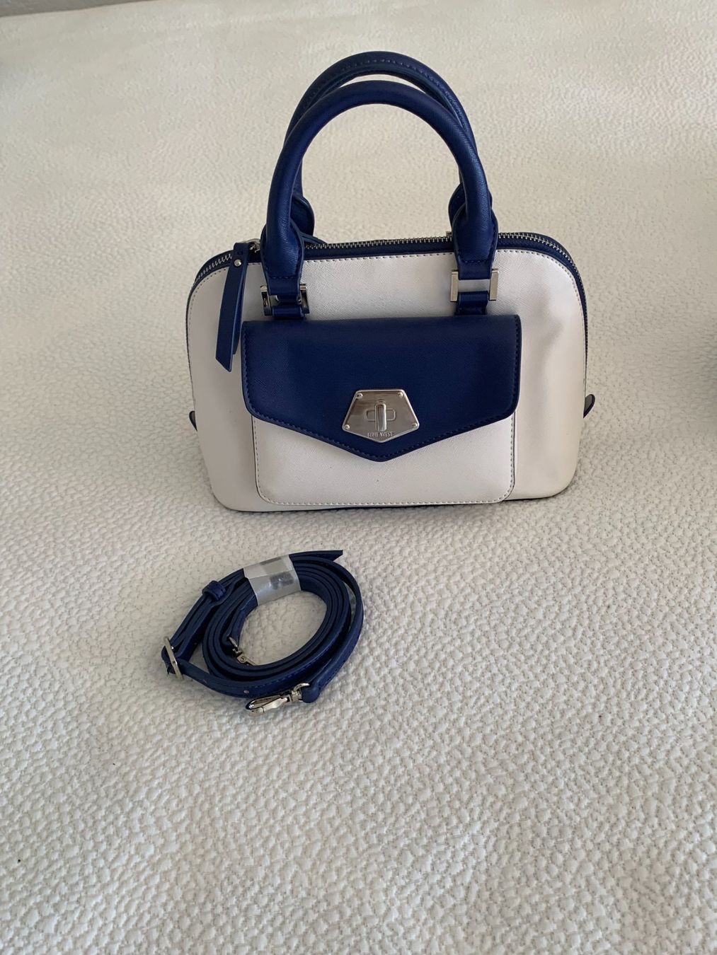 Borse da donna: Sac à main Nine West bicolore bleu – Usato da Glion venduto da egi_wqj7 1