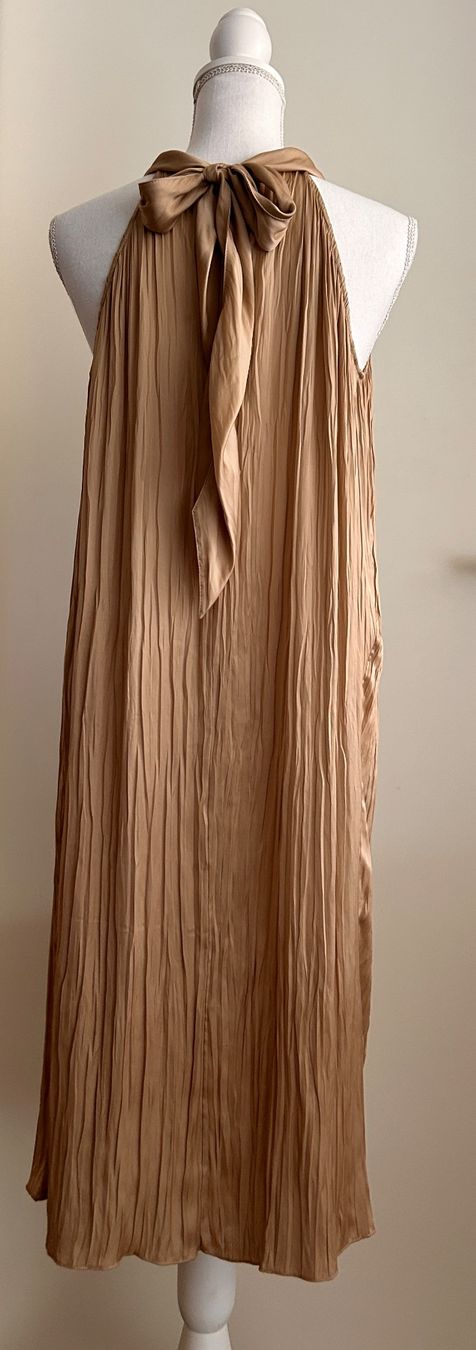 Strenesse Vestiti: Plisseekleid von STRENESSE, beige, Grösse 36 – Usato da Kreuzlingen venduto da peetzii 3
