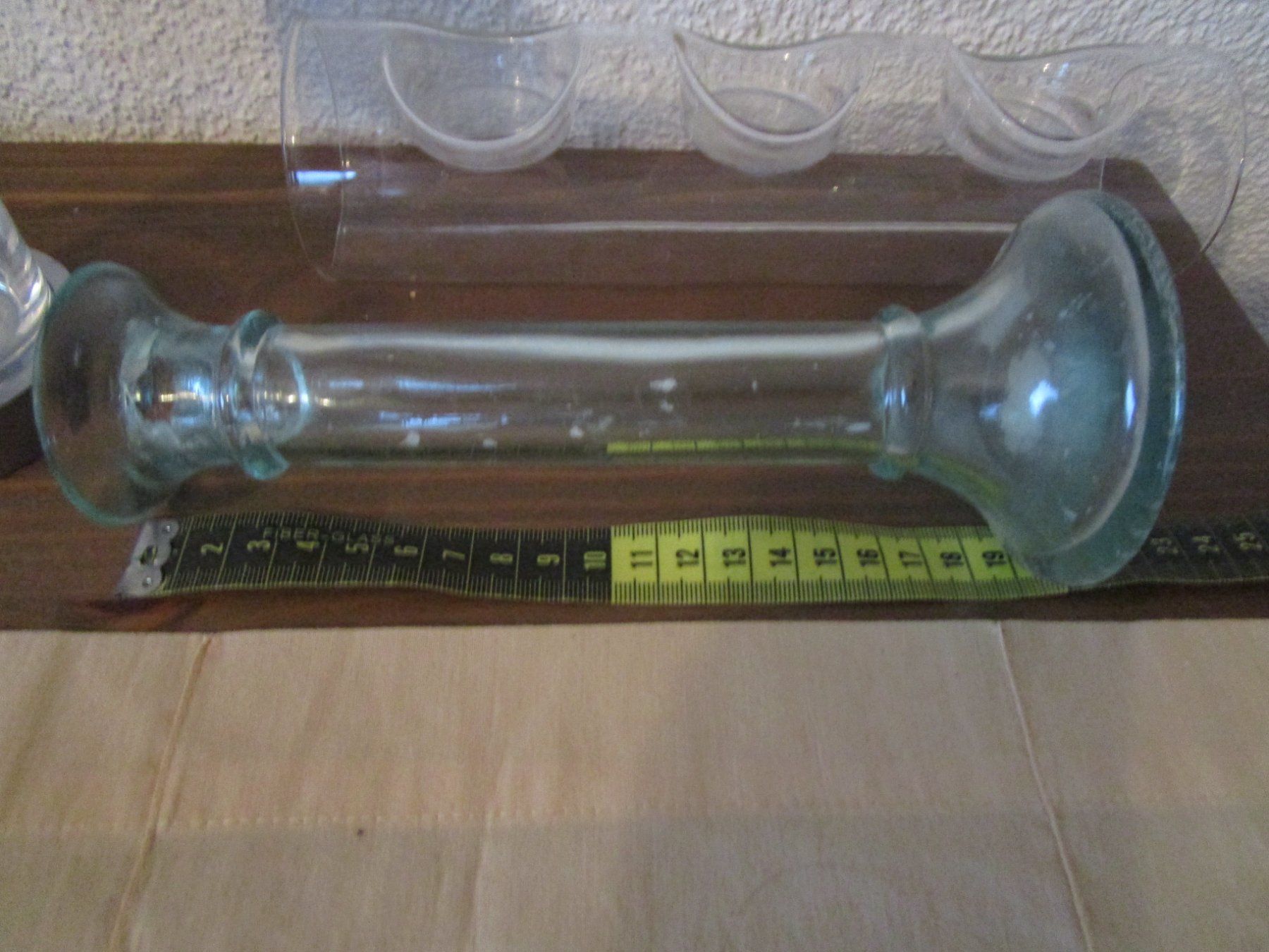 Kerzenständer: Kerzenhalter aus Glas – Gebraucht aus Birmenstorf AG von Edelweiss25 2