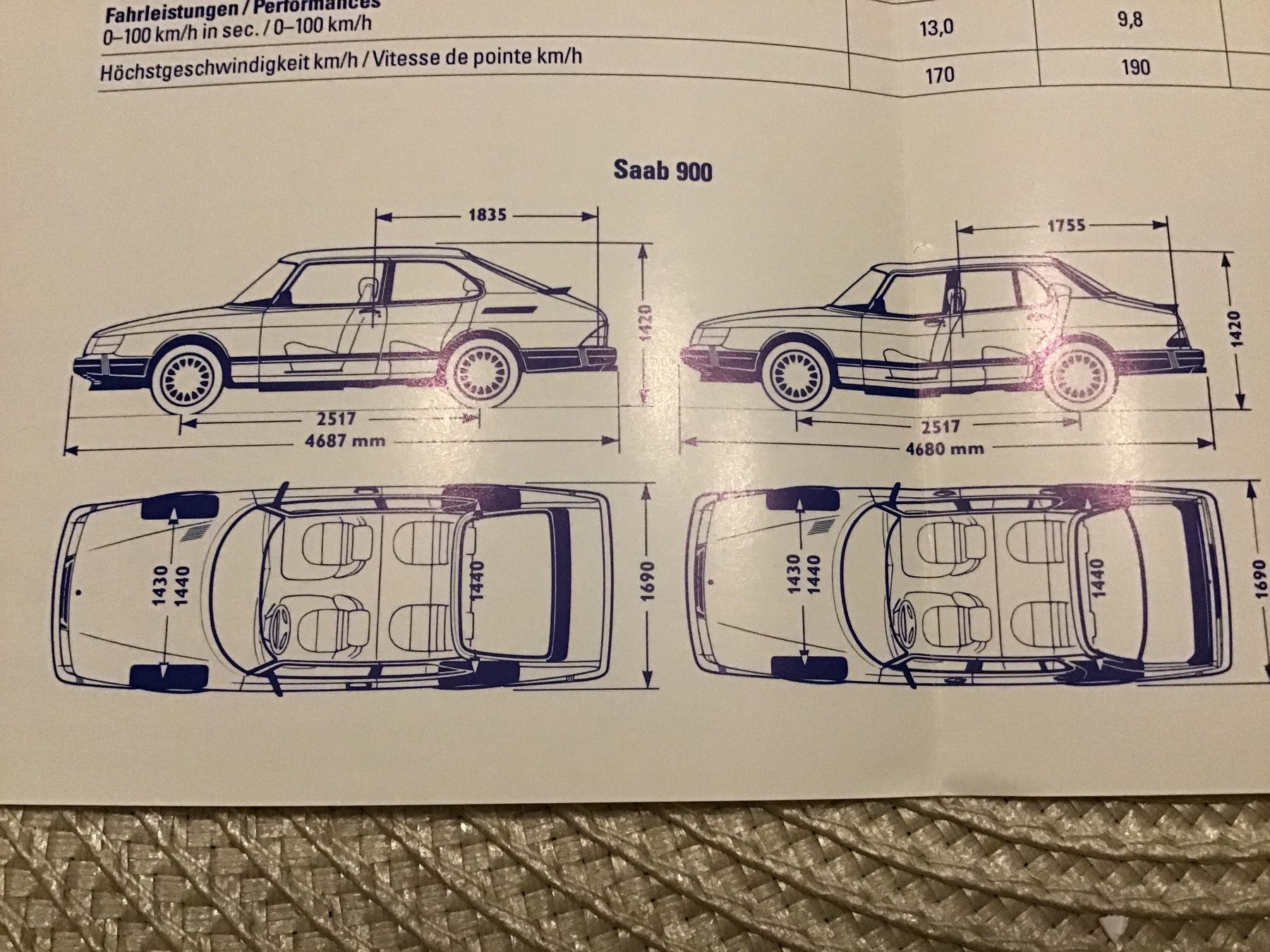 Saab Dokumente: Saab Preisliste gültig ab 1.9.1986 – Gebraucht aus Scherzingen von Starseller62 3