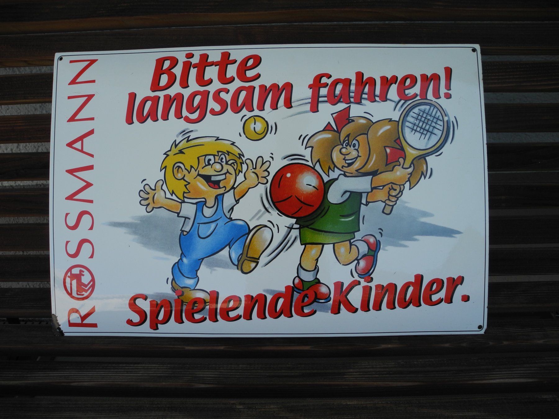Insegne: BITTE LANGSAM FAHREN...EMAILSCHILD – Usato da Reinach AG venduto da Huckleberrysix 1