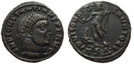 CONSTANTINE I AE nummus (317-318 AD). Iovi Conservatori