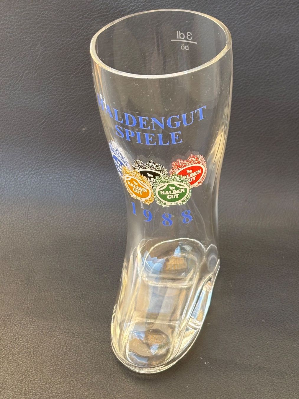 Haldengut Verres: HALDENGUT 2 alte Biergläser – D'occasion à Wil SG par rolandsflohland 7