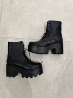 Plateauschuhe Schwarz