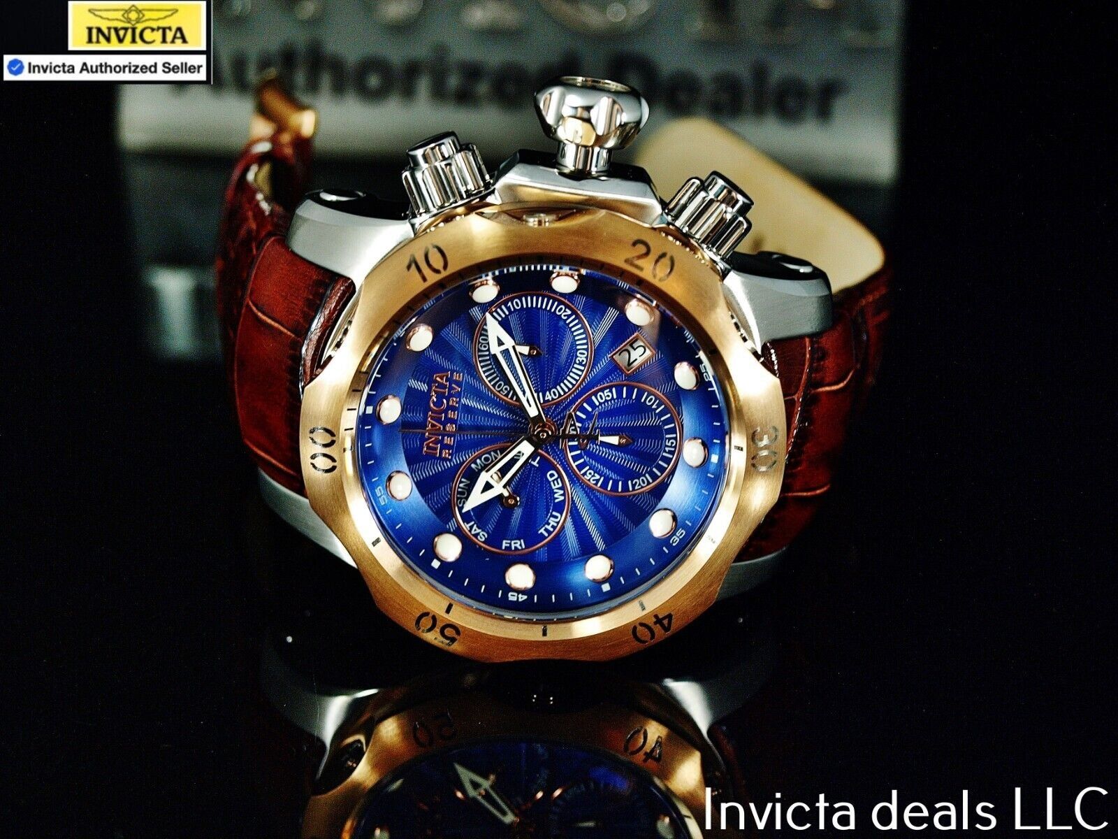 Invicta Uhren: Invicta Herren Armbanduhr – Neu (gemäss Beschreibung) aus Siebnen von moparperform