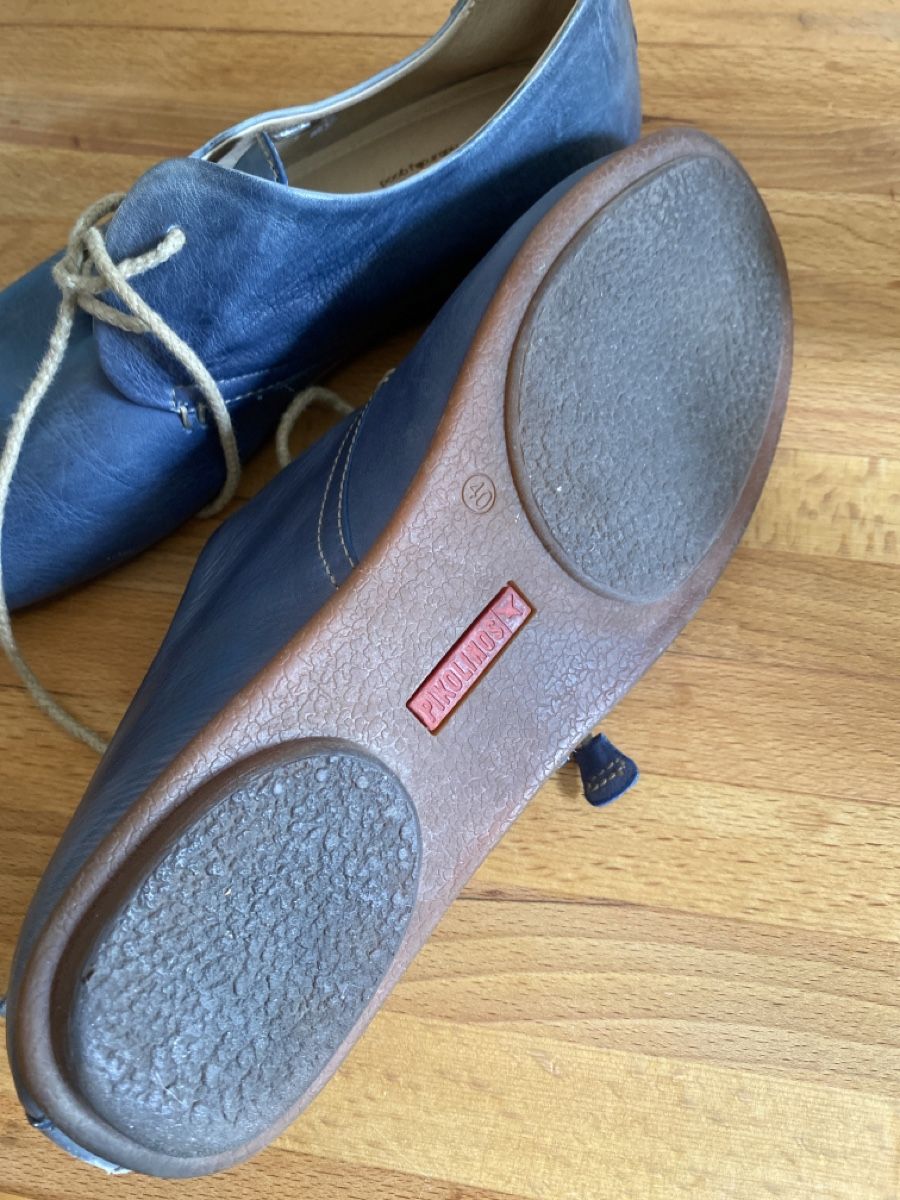 Pikolinos Chaussures femmes: Halbschuhe Leder Schuhe Blau Pikodilos – Neuf (Voir description) à Zürich par BeLene 3