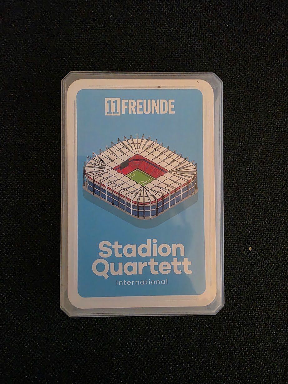 Giochi: 11 FREUNDE Stadionquartett Fussballquartett – Nuovo (secondo la descrizione) da Bauma venduto da Yotanke