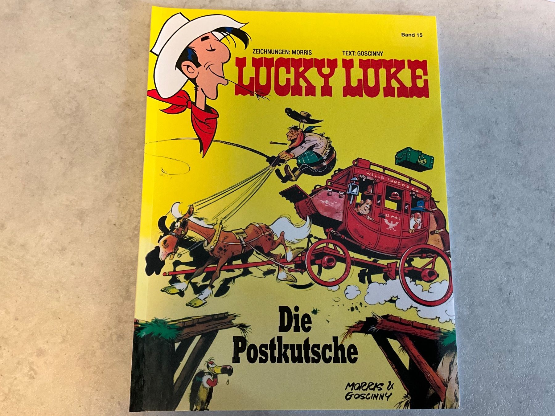 Fumetti: Lucky Luke - Die Postkutsche, Band 15 – Usato da Agriswil venduto da Ueli03