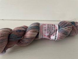 1Knäuel Merino Cotton Silk Handgefärbt