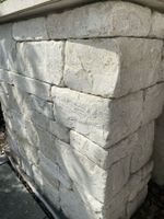 10 m2 Schichtmauerwerk Jura Kalk getrommelt, Tiefe ca. 20cm