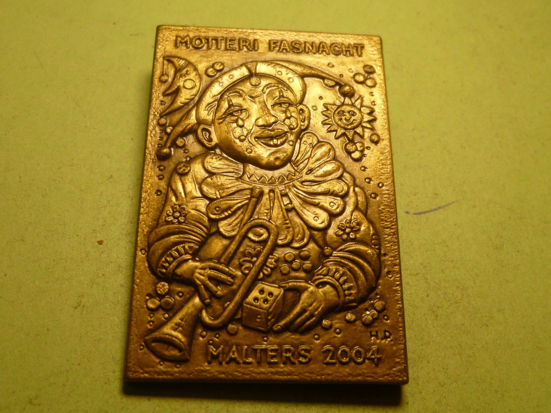 Plaketten & Abzeichen: MALTERS 2004 MESSING – Gebraucht aus Ried (Muotathal) von Mandarin02
