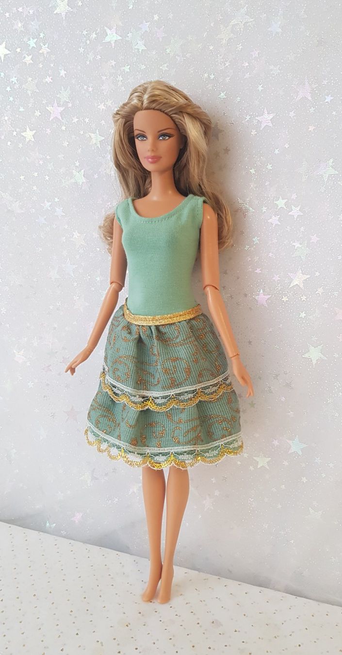 Bambole: Barbie Kleid – Nuovo (secondo la descrizione) da Lachen SZ venduto da Sakura4hime 2