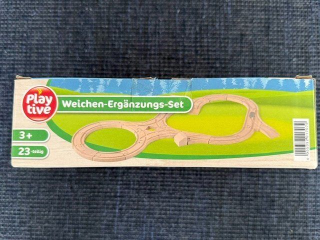Giocattoli: Playtive Eisenbahn - Weichen-Ergänzungs-Set, 23-teilig – Usato da Lostorf venduto da Nick1258 1