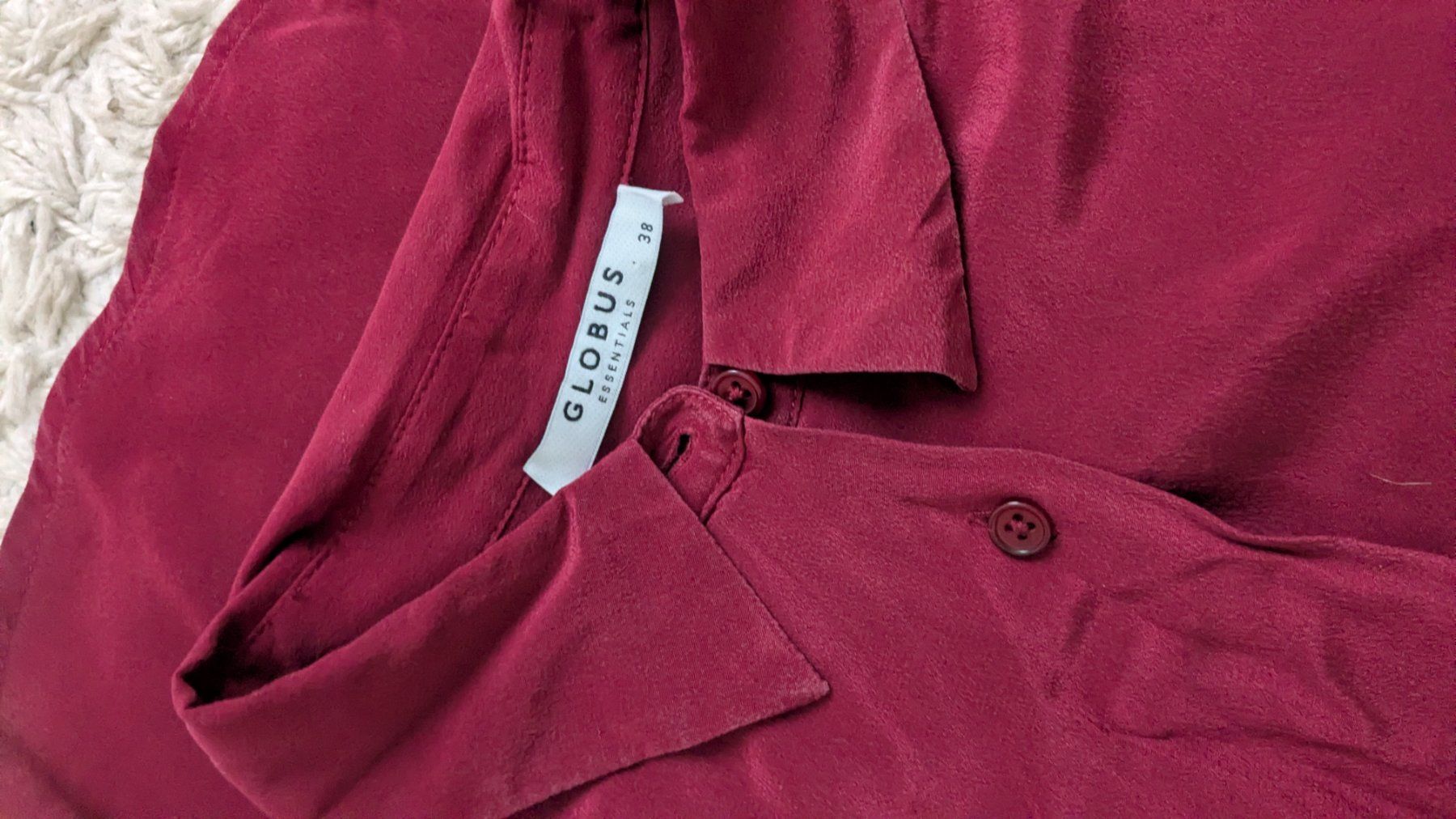 Globus Camicette: Globus Seidenbluse Gr. 38 Super Zustand – Usato da Heerbrugg venduto da Bkoeppel90