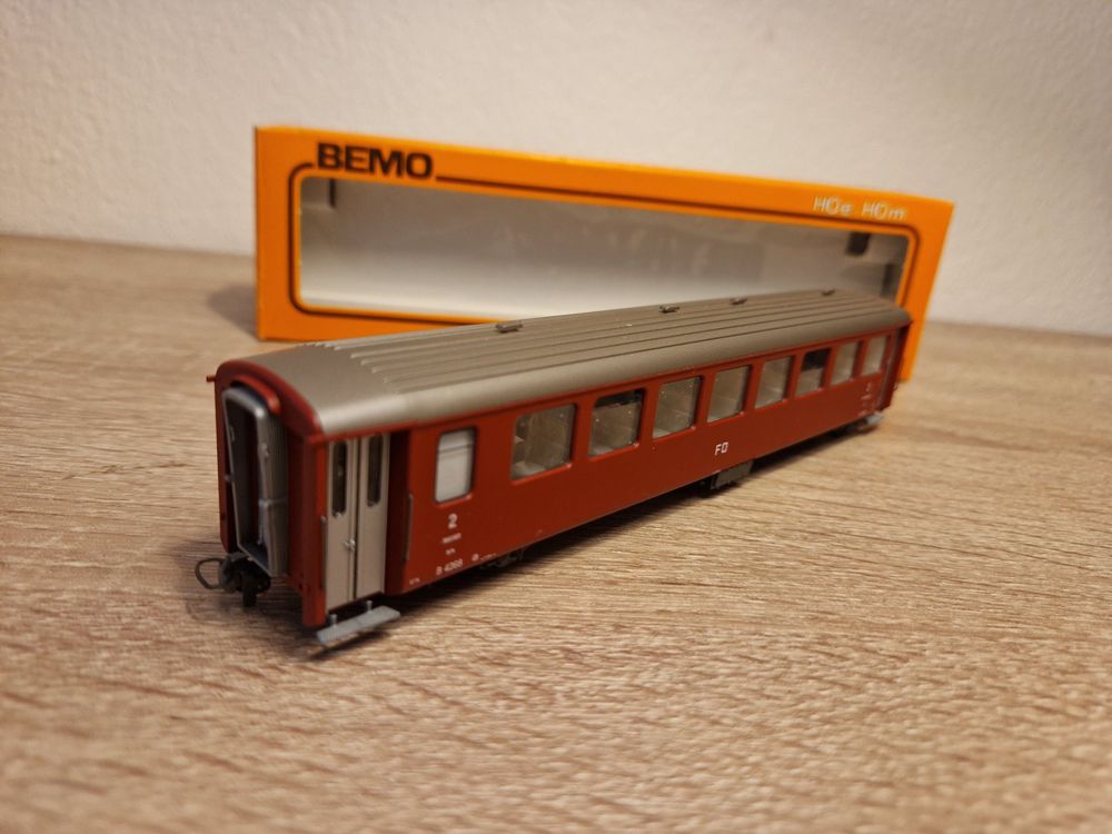 Bemo 3266 Personenwagen Dunkelrot FO H0m OVP NEU | Kaufen Auf Ricardo