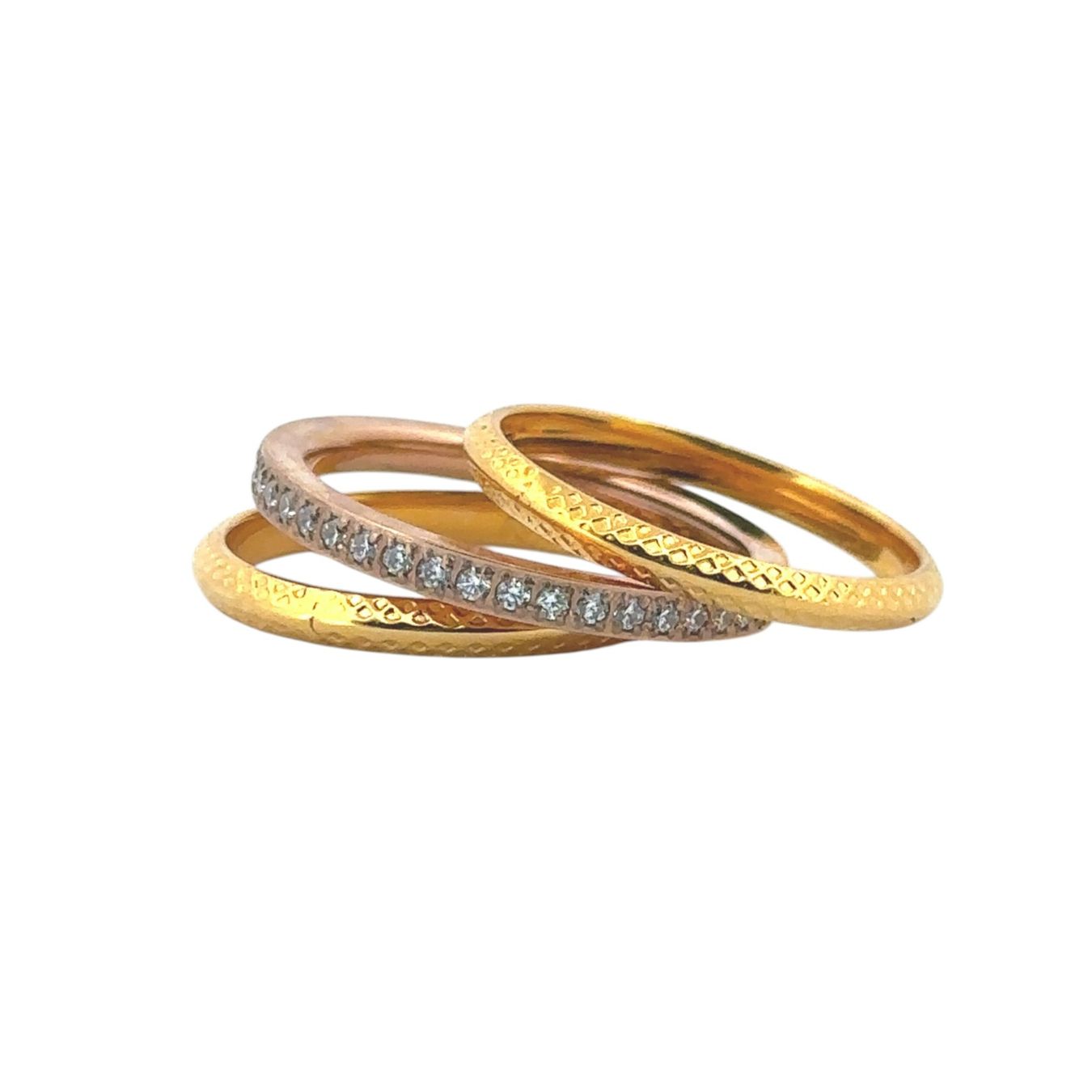 Olga Ribler Bagues: Edelstahl  Ring Set Grösse 52 – Neuf (Voir description) à Luzern par Schmuckoutlet 5