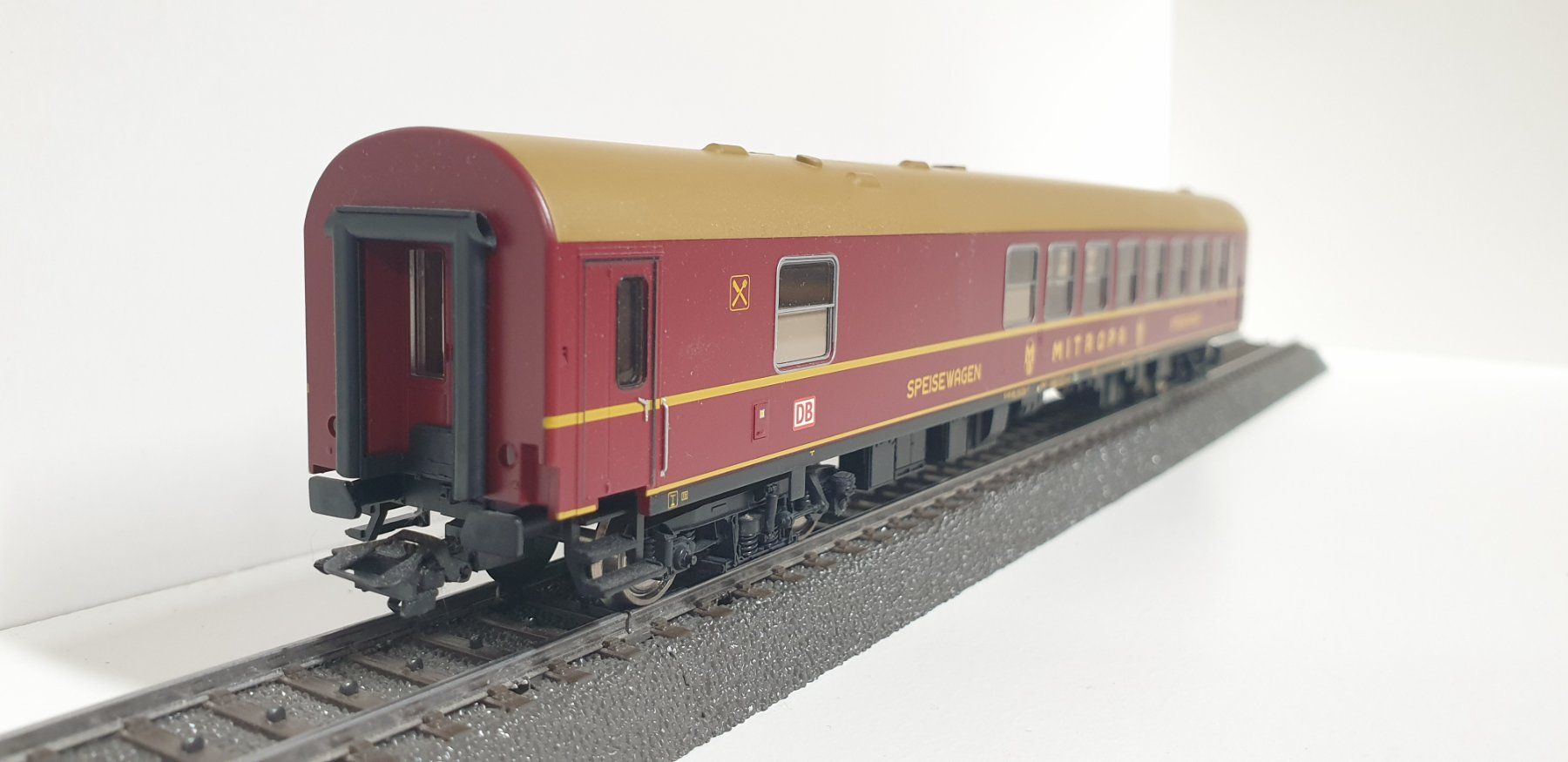 Roco Modellini di ferrovie: Roco Mitropa Speisewagen 45716 – Usato da Geroldswil venduto da TopTrain54 3
