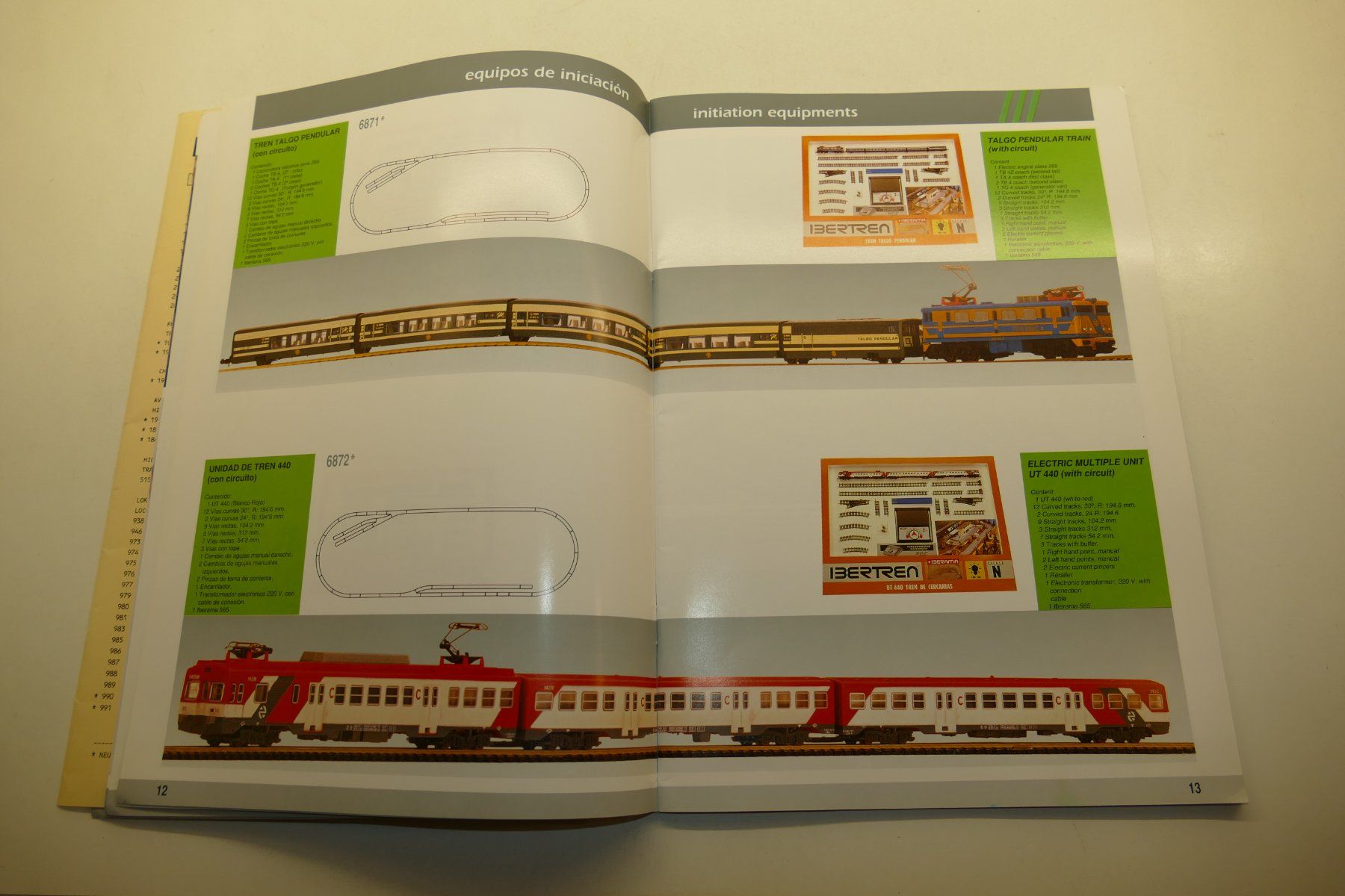 Trains électriques: Iberten N: Katalog 1992 – D'occasion à Niederhasli par Flash32 2
