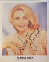 Deanna Lund 1937-2018 Autogramm signiert Foto 20x25cm