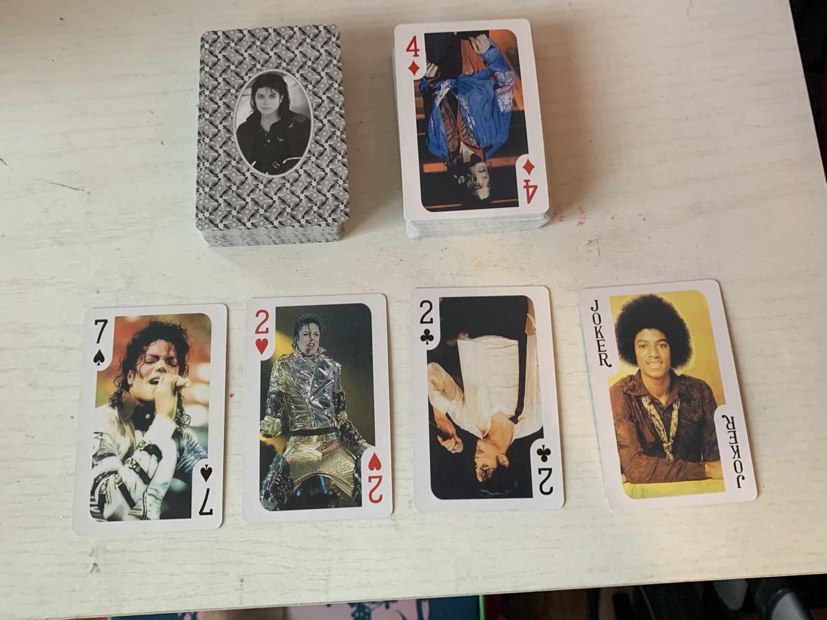 Giochi: Michael Jackson Jasskarten (französisch) – Usato da Oberentfelden venduto da chelsea25 1