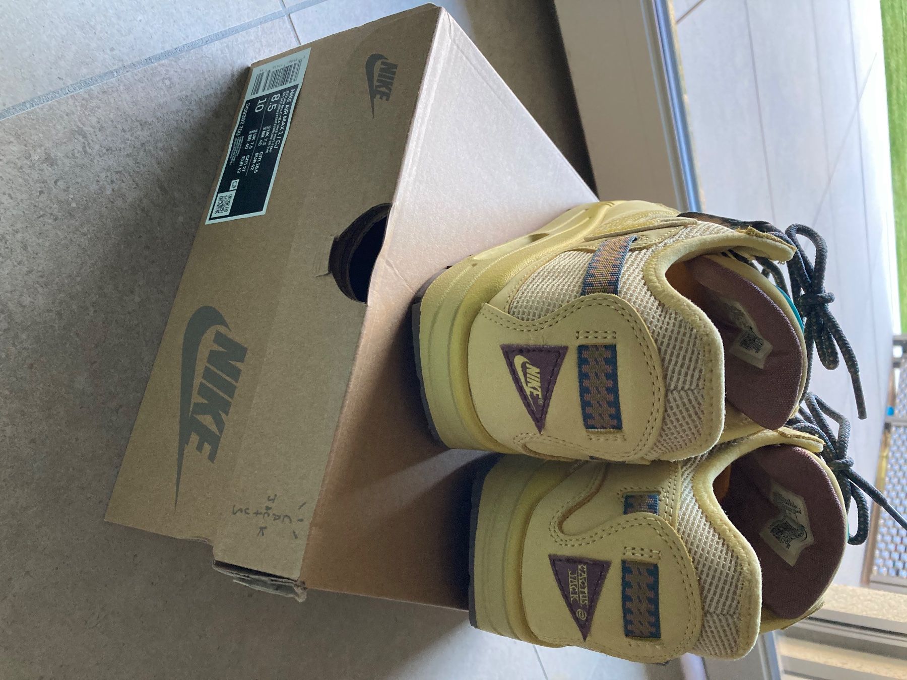 Nike Herrenschuhe: Nike Air Max 1 Travis Scott "Cactus Jack" 42 – Gebraucht aus Bellinzona von PWNguitars 1