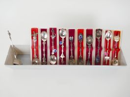 Vintage Löffelsammlung aus Belgien und Niederlande (90er)