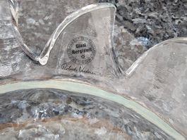 Grosse Glasschale in Sonnen-Form "Glasi Hergiswil"