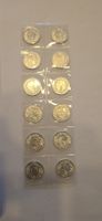 10x pièce 1chf 1965 UNZ ab 1.-