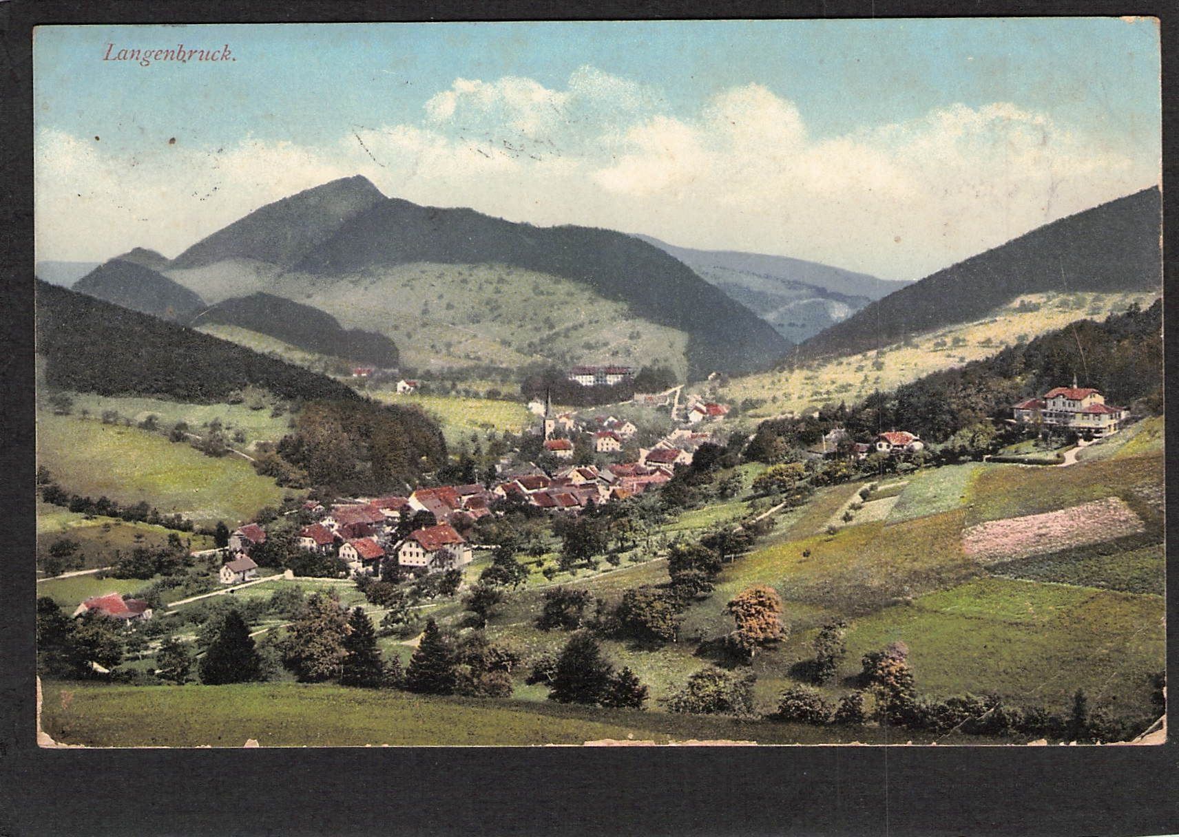 Ansichtskarten: AK× BL Langenbruck , 1911 – Gebraucht aus Reichenburg von Pipo-67