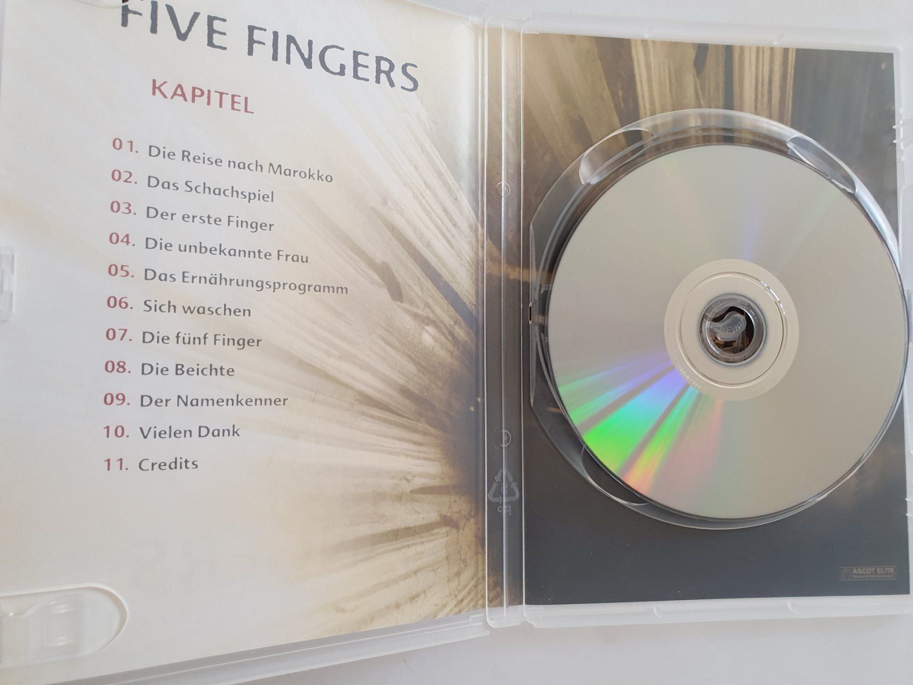 Alle DVDs: Five Fingers – Gebraucht aus Oberdorf BL von BaldenEagle 2