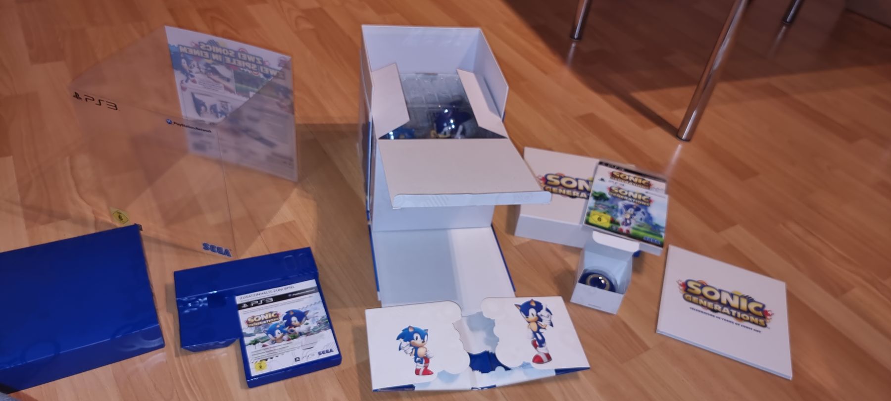 Sony Giochi: Sonic: Generations Collector's Edition DE PS3 – Nuovo (secondo la descrizione) da Aarau Rohr venduto da Shad 1