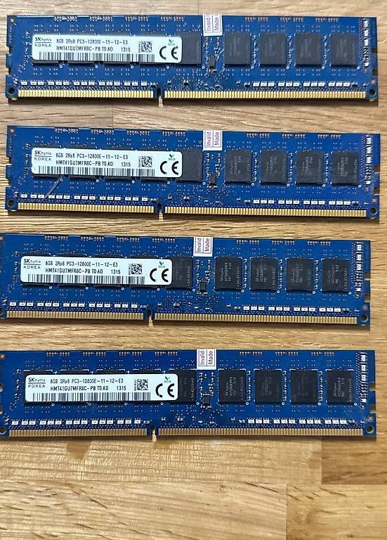 Memoria / RAM: RAM  4x8g – Usato da Bellinzona venduto da robi-s