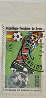 Briefmarke Coupe du Monde de Football Bénin 90f