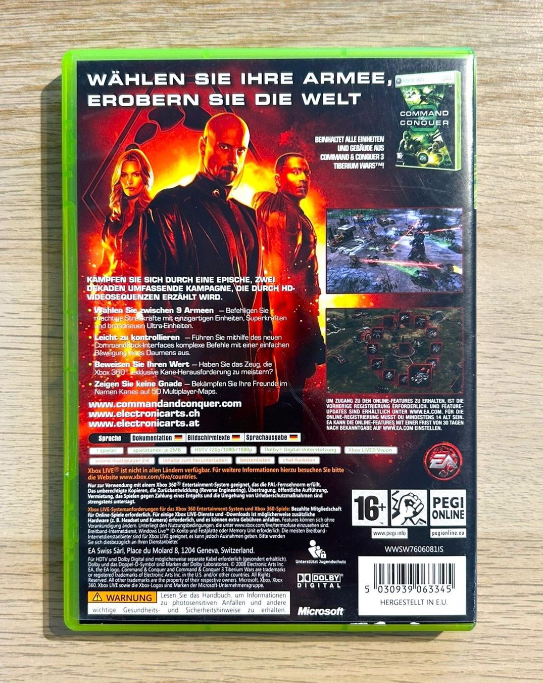 Microsoft Giochi: Command & Conquer 3 Kanes Rache Xbox 360 – Usato da St. Gallen venduto da Alpine.Arcade 1