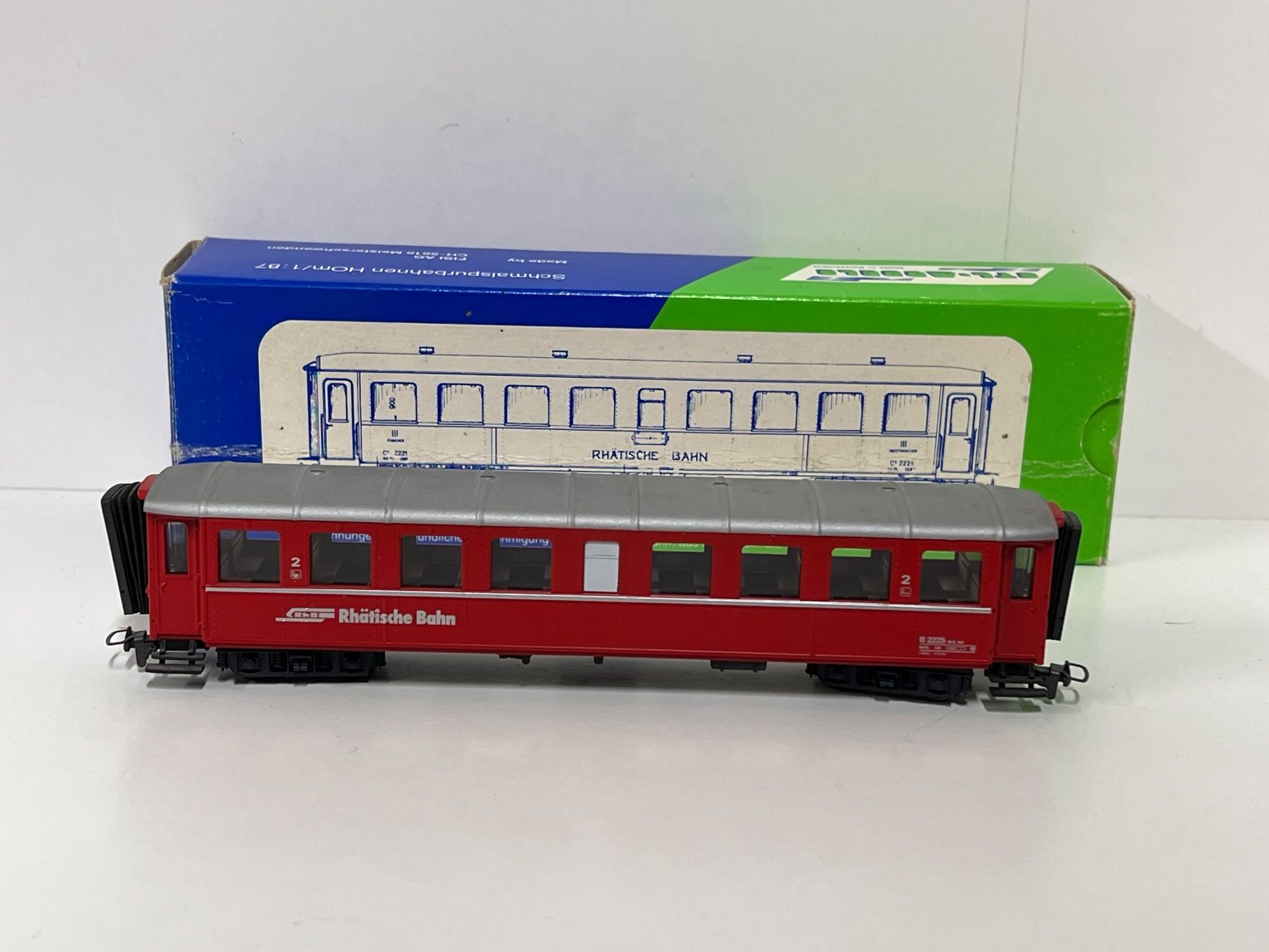 Trains électriques: STL - MODELS Rhätische Bahn B 2225  H0m – D'occasion à Neuenhof par ludovicco 1