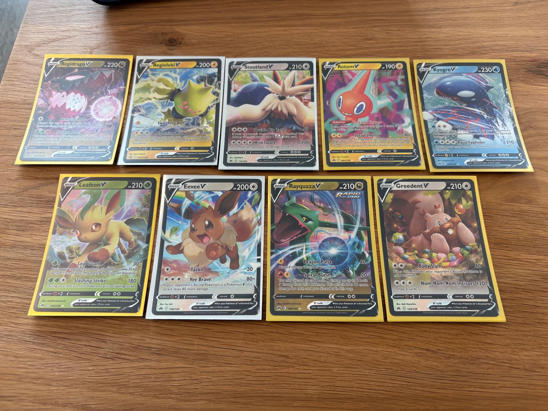 Pokémon Carte collezionabili: Pokemon TCG Bundle diverse V-karten neu, englisch – Nuovo (secondo la descrizione) da Schwerzenbach venduto da Lukko66