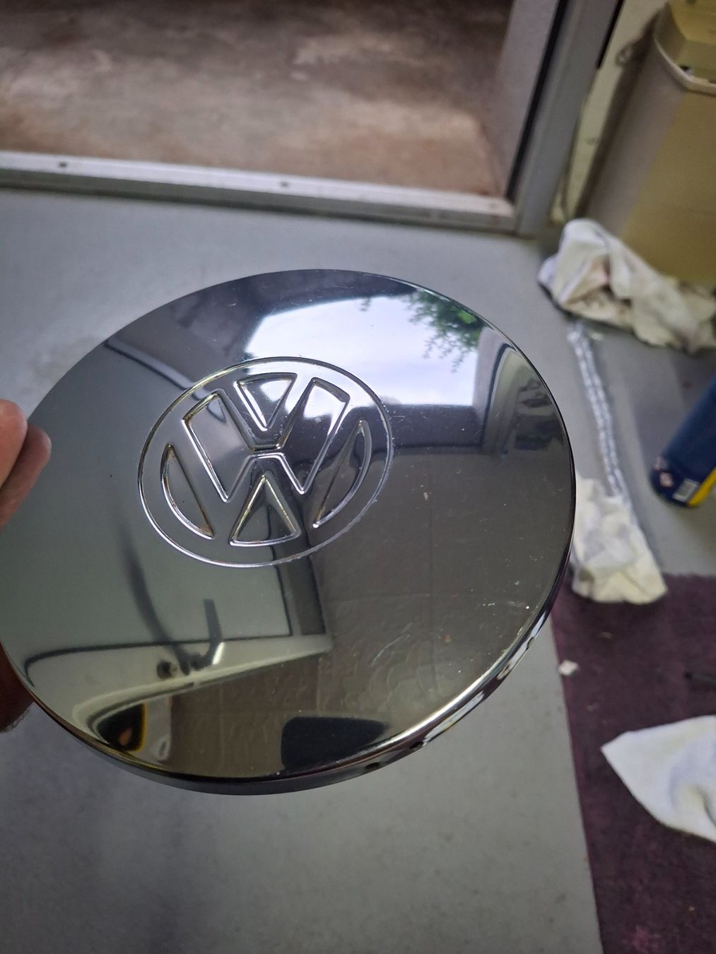 Volkswagen Alle Autoersatzteile: VW Radkappen Chrom 4 Stk / Golf / Passat – Gebraucht aus Horriwil von TOKYONIGHTS 2
