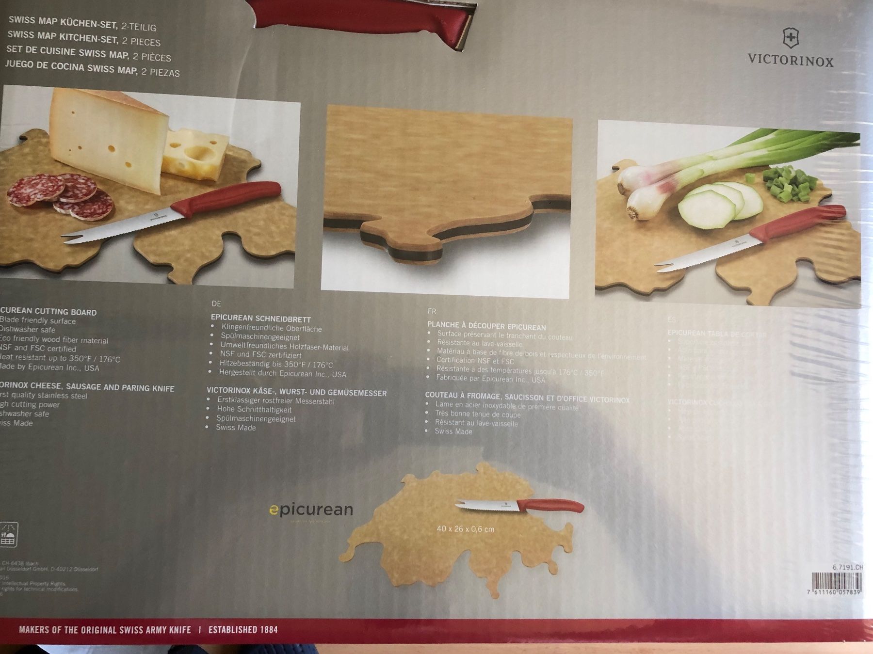 Wände & Decken: Victorinox planche à couper neuve avec couteau – Neu und originalverpackt aus Colombier NE von dim1234 1
