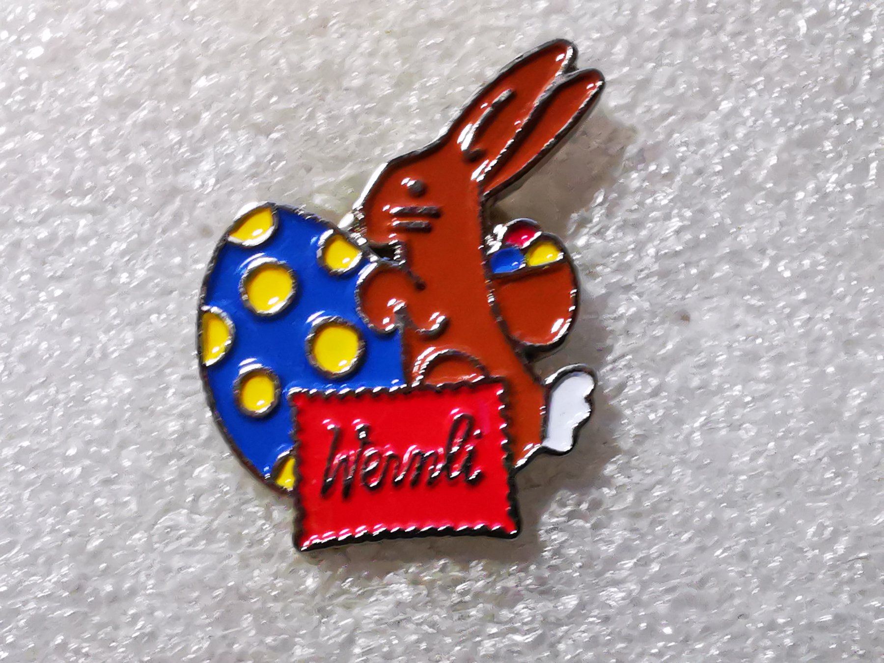 Placchette & Badge: Ansteckpin 52: Wernli – Usato da Oppligen venduto da Pin-Fall-Shop