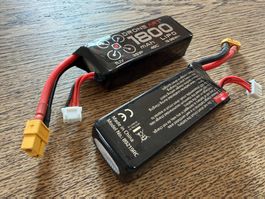 2x Drone Art Lipo 3S1P 11.1V 1800mAh