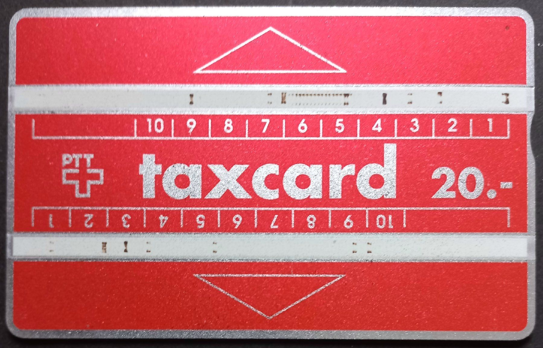 Swisscom Schede telefoniche: Taxcard - 20.- - CH – Usato da Niederuzwil venduto da lubimaja