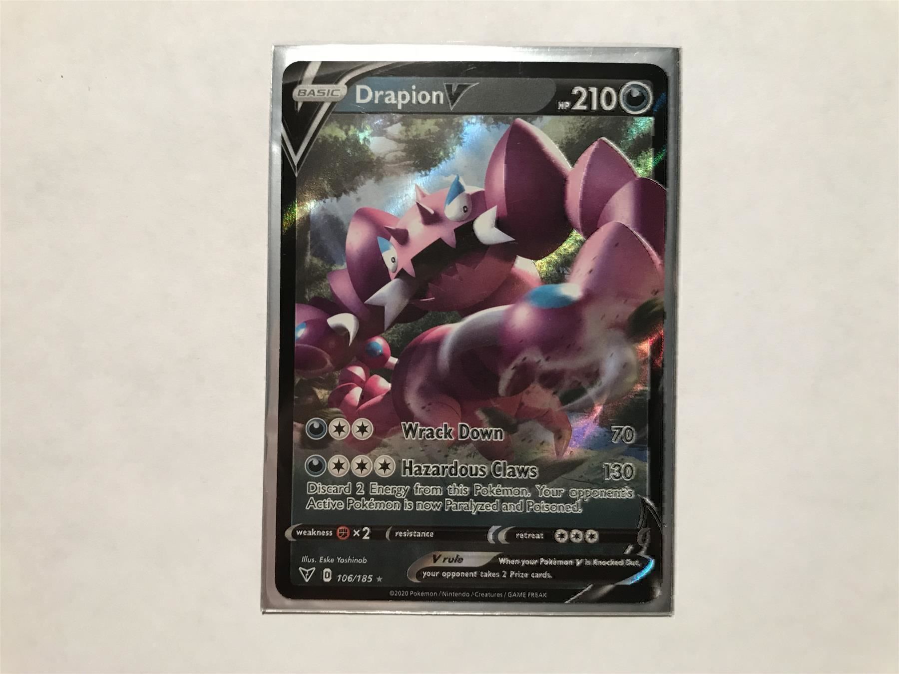 Pokémon Cartes à collectionner: Drapion V – Neuf (Voir description) à Hagendorn par Pokecollectorch