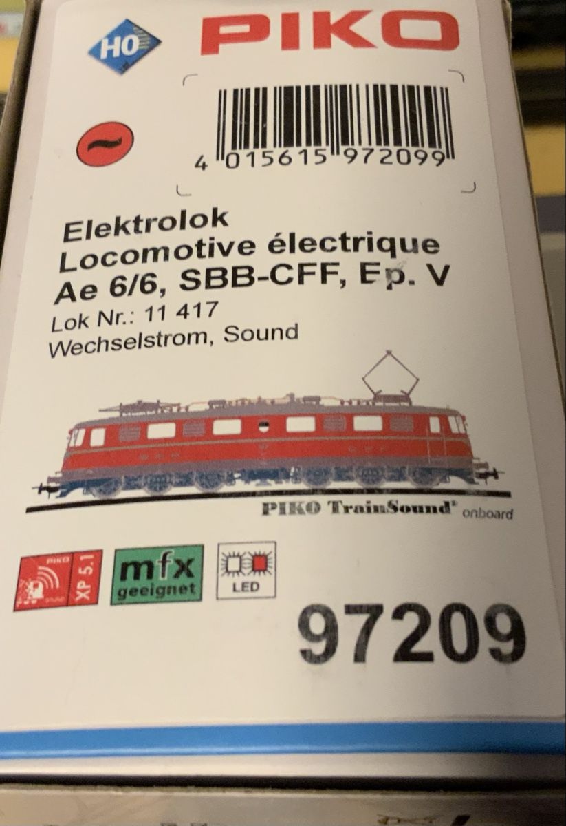 Piko Modelleisenbahnen: PIKO DIGITAL SOUND – Neu (gemäss Beschreibung) aus Corbeyrier von mob65 3