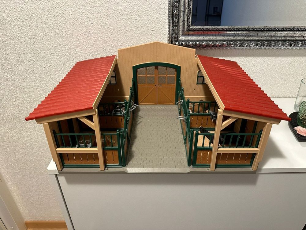 Schleich Pferdestall mit Pferden | Kaufen auf Ricardo