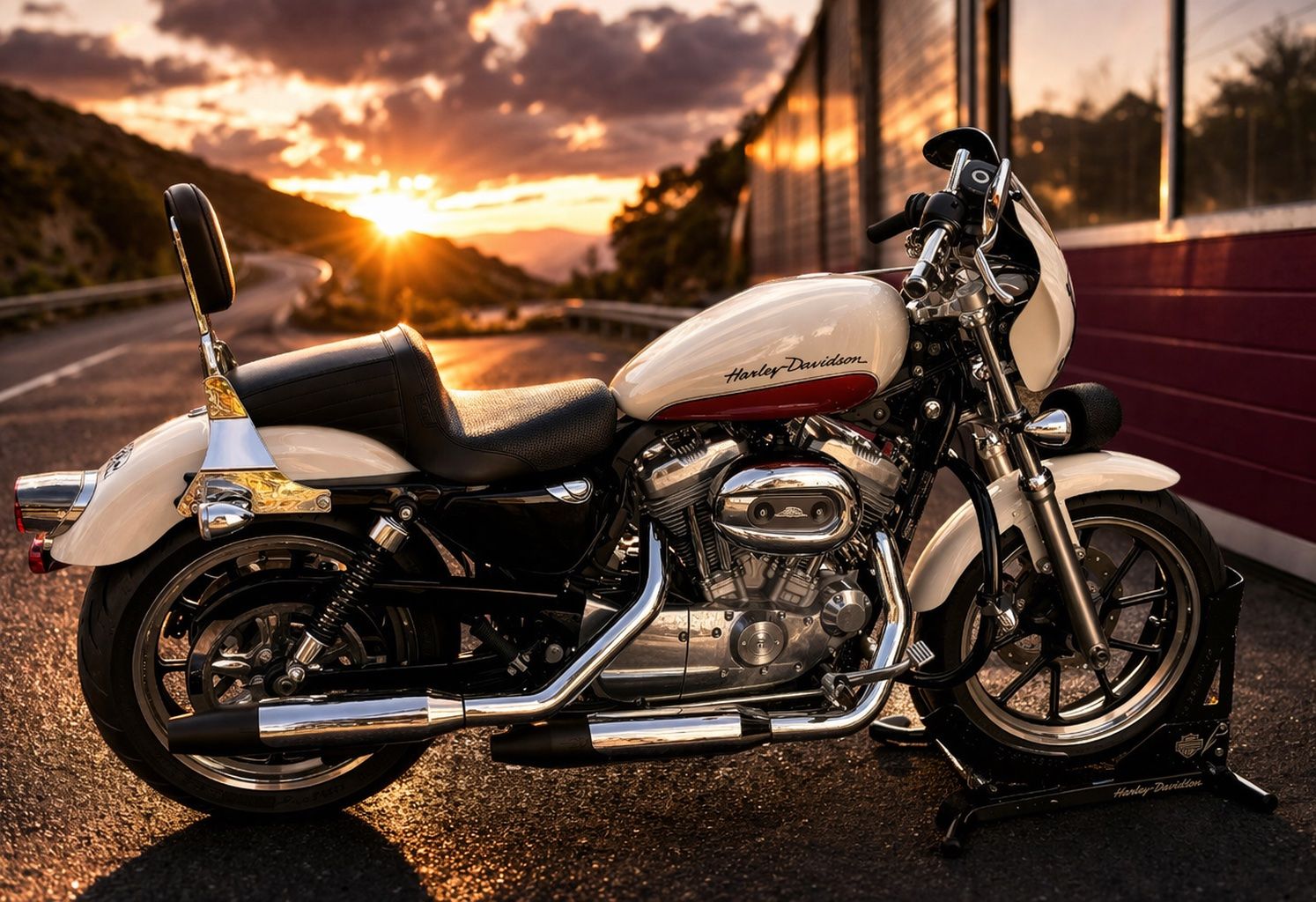 Chopper: HARLEY-DAVIDSON SuperLow – Usato da Romanshorn venduto da pick_up_now