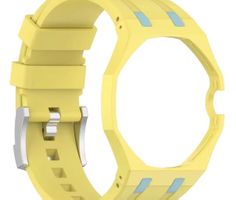 Bracelet silicone jaune/turquoise pour Royal Pop OTG ROZ
