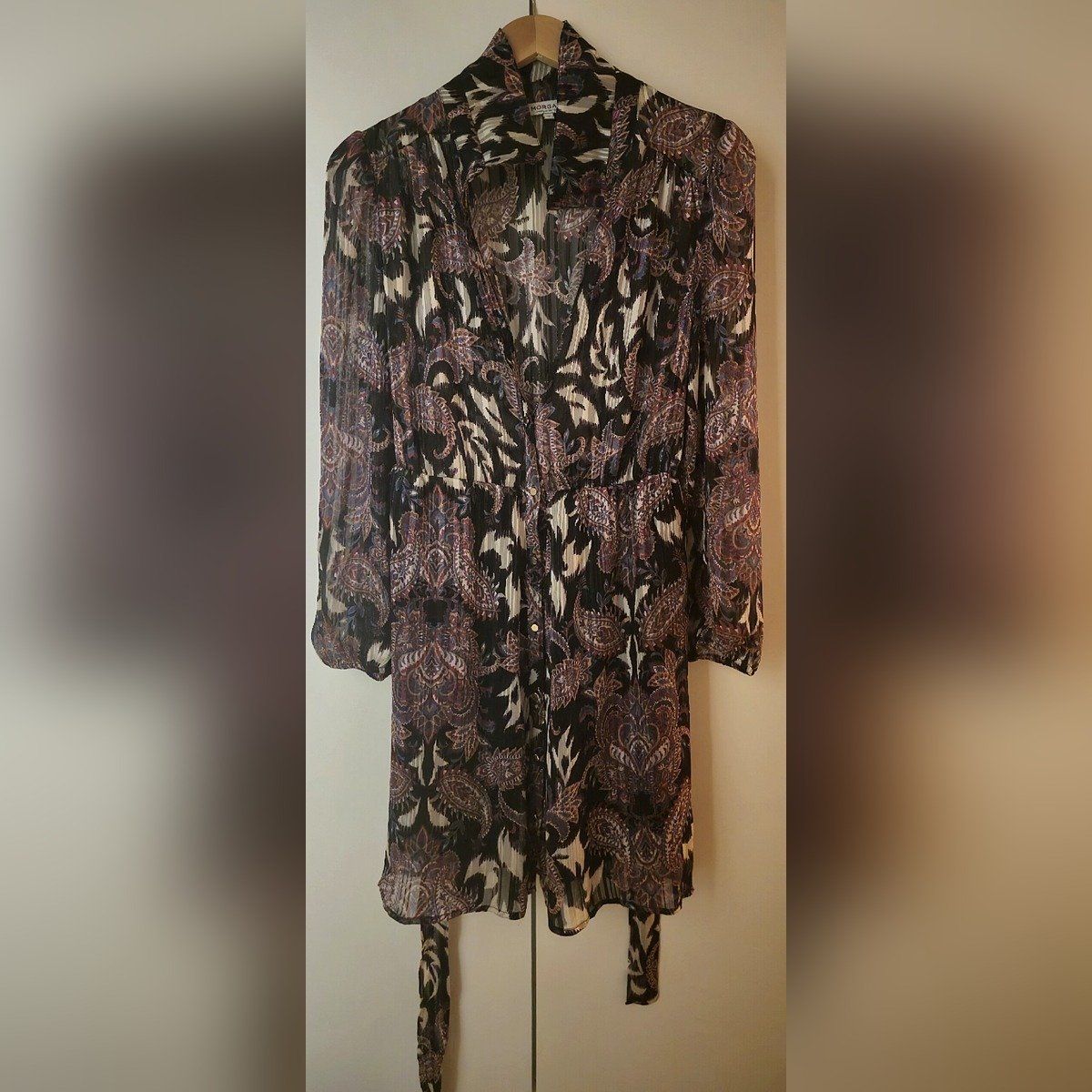 Morgan Kleider: Morgan Kleid Paisley mit Bindegürtel Gr. 40 – Gebraucht aus Zürich von ale_xxz7 1