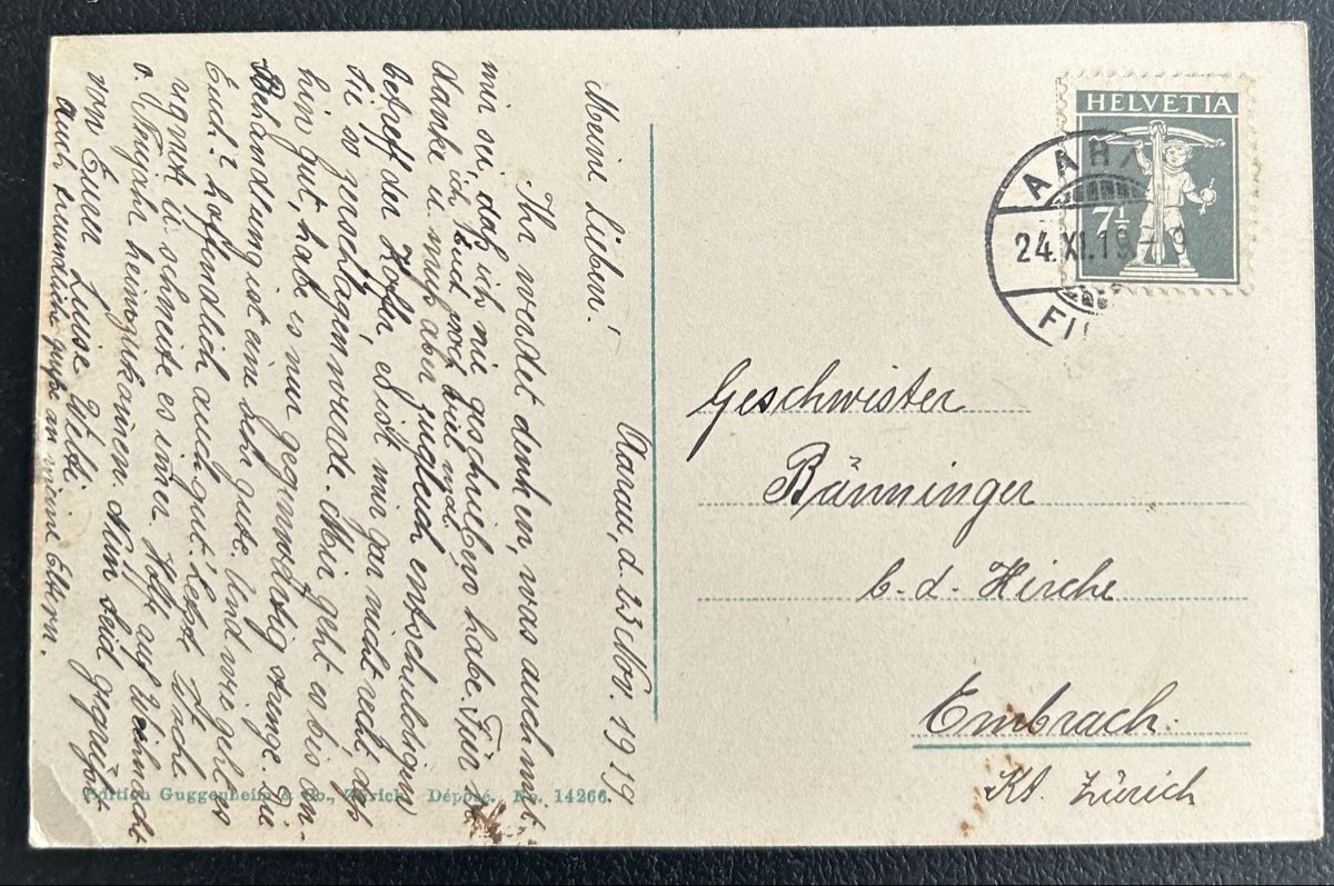 Cartes postales: Aarau Laurenzenthorstrasse – D'occasion à Horw par Tellbub 1