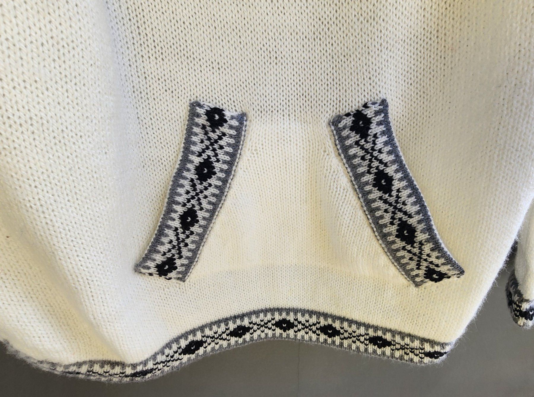 Pullover & Sweatshirts: wunderschöner Alpaka Pullover Gr.L, Farbe Weiss, NEU!! – Neu (gemäss Beschreibung) aus Lima- Peru von Alpaka-Haus 3